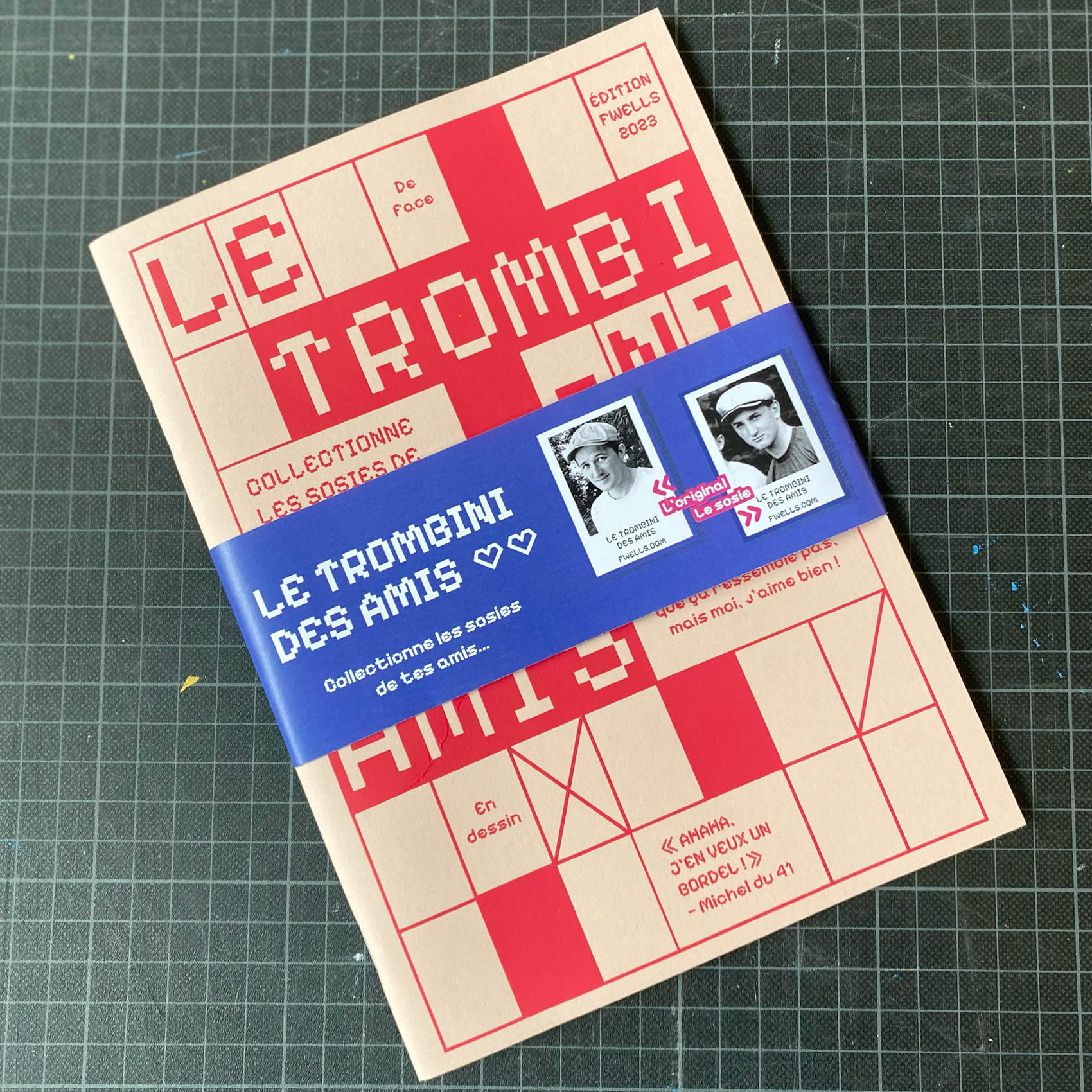 Le trombini des amis - De Romain Fwells - Atelier Fwells - Collection de sosies d'amis